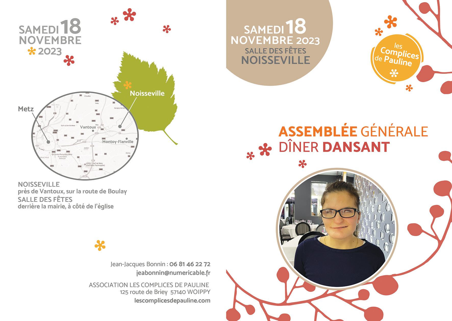 Dîner dansant à la salle des fêtes de Noisseville du 18 novembre 2023 *** Les photographies sont disponibles ! ***